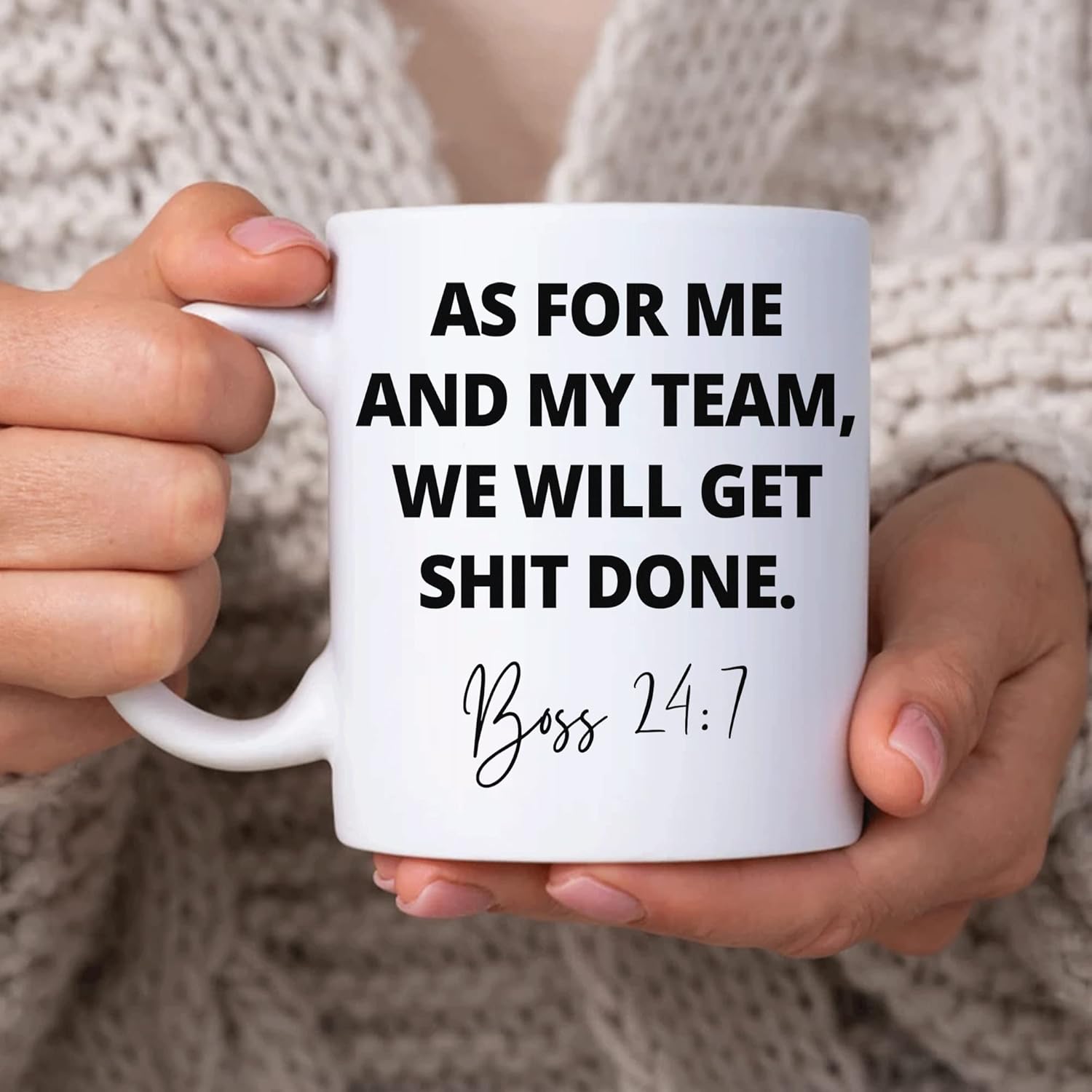 Coffee Tea Me - Appreciation Funny Christmas Birthday Gift For