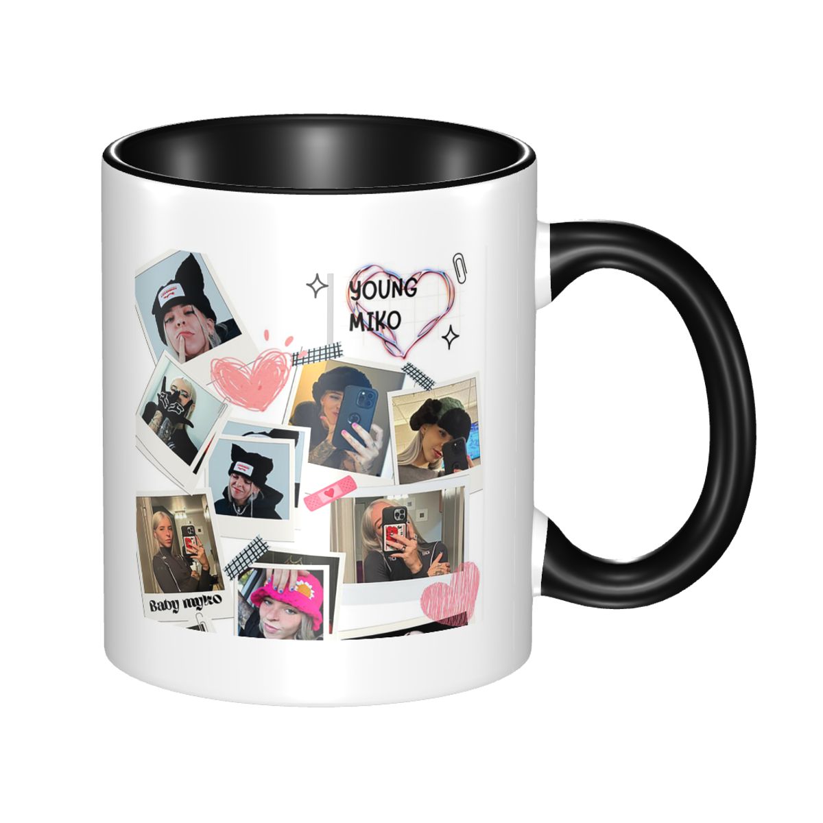 Young Tea Coffee - Collage Of Young Miko Mug Funny