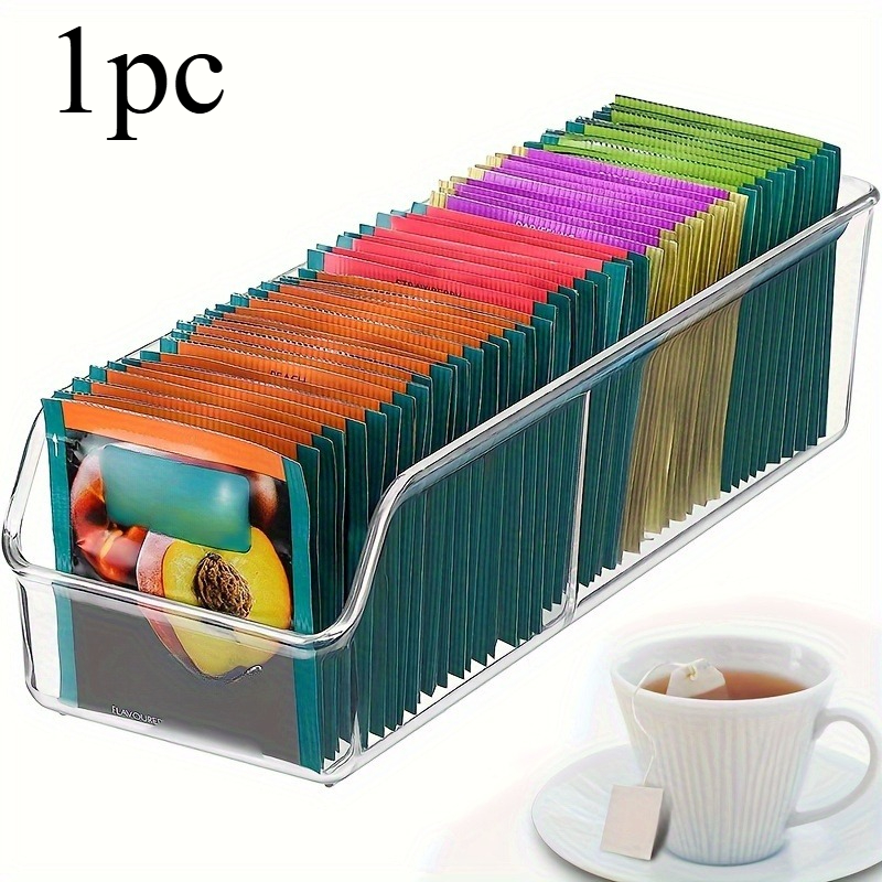 1pc Clear Tea Bag Organizer Bo - đánh giá và giá Coffee Tea Bags