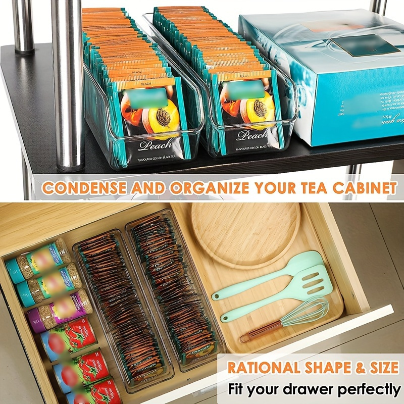 1pc Clear Tea Bag Organizer Bo - đánh giá và giá Coffee Tea Bags
