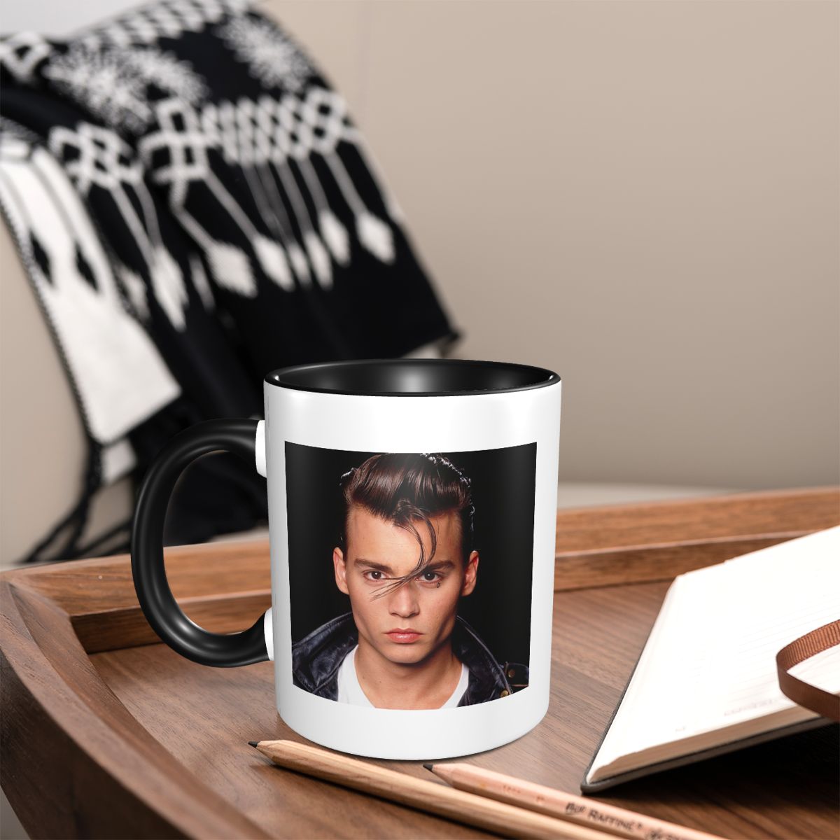 Young Johnny Depp Mug Funny Ce - đánh giá và giá Young Tea Coffee