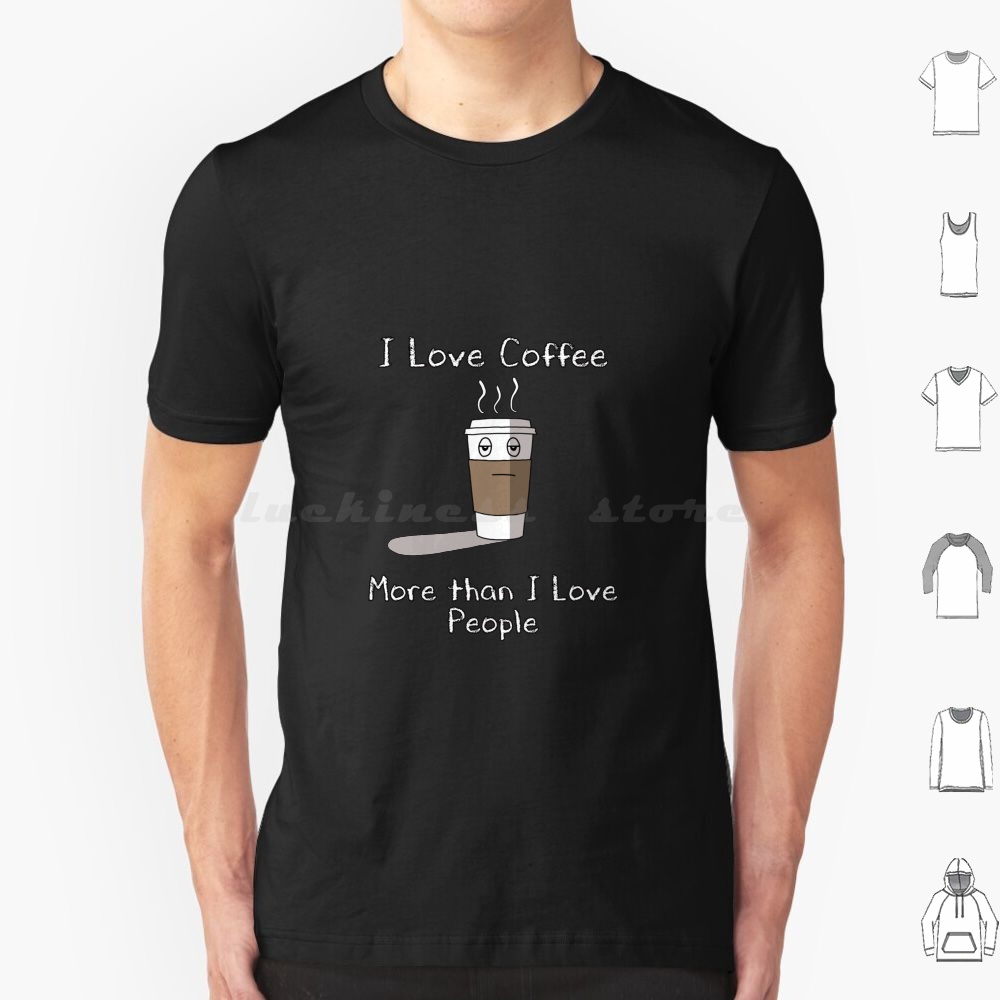 I Love Coffee T Shirt Cotton M - đánh giá và giá Coffee Tea Quotes Short