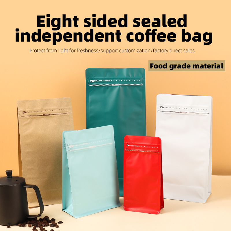 Aluminum Foil Stand-up Pouches - đánh giá và giá Coffee Tea Bags