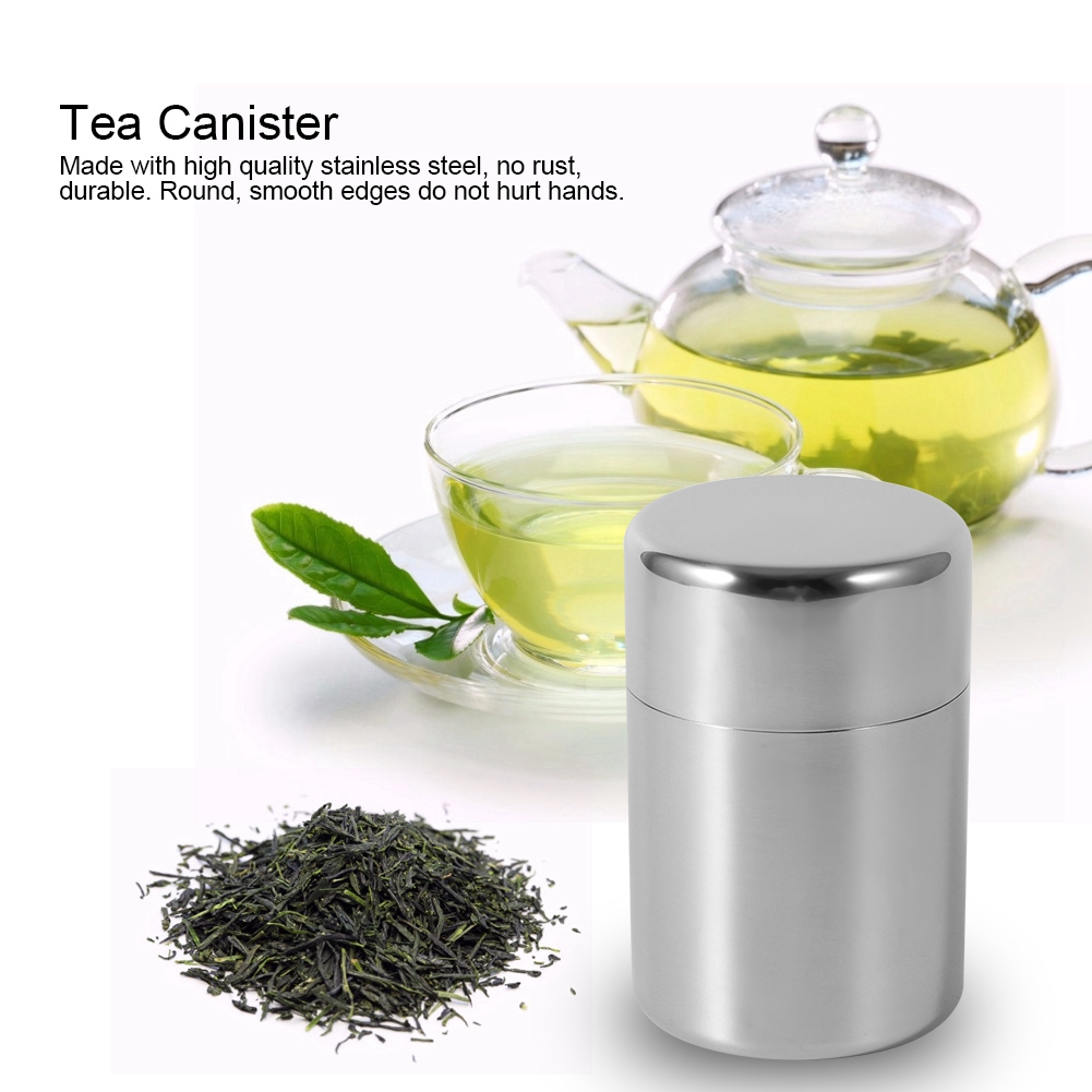 Stainless Steel Tea Leaf Tins  - đánh giá và giá Coffee Tea Leaf