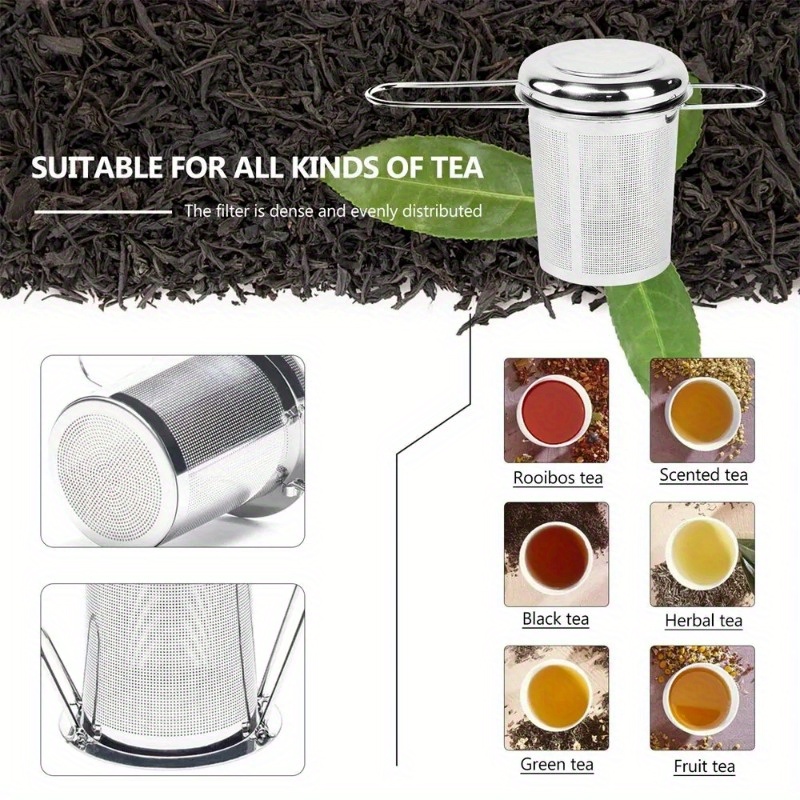 Stainless Steel Mesh Tea Infus - đánh giá và giá Coffee Tea Leaf