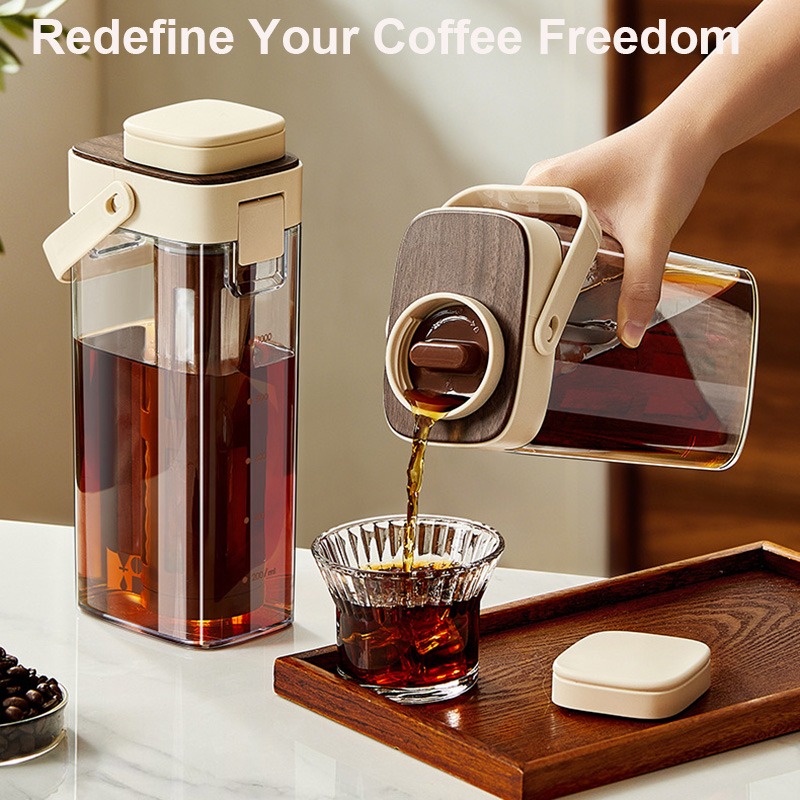 Cold Brew Coffee Pitcher Leak  - đánh giá và giá Coffee Tea Pot