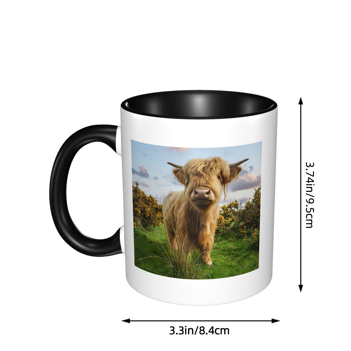 Young Highland Cow Mug Funny C - đánh giá và giá Young Tea Coffee