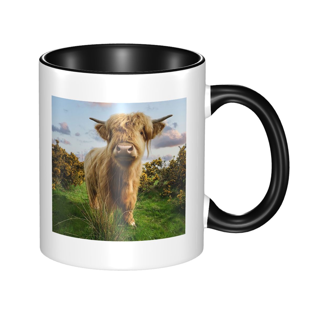 Young Highland Cow Mug Funny C - đánh giá và giá Young Tea Coffee