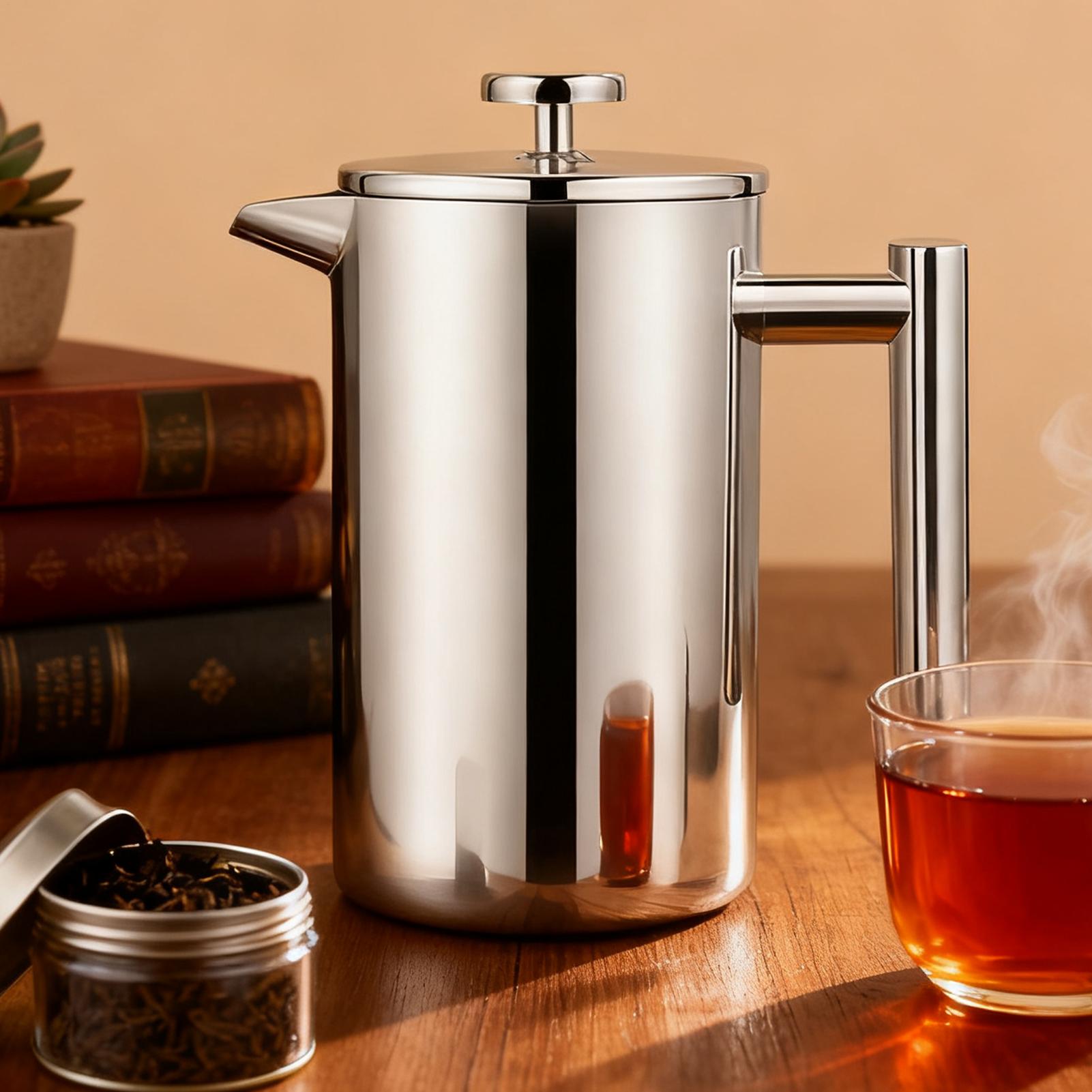Coffee Press Pot Filter System - đánh giá và giá Coffee Tea Pot