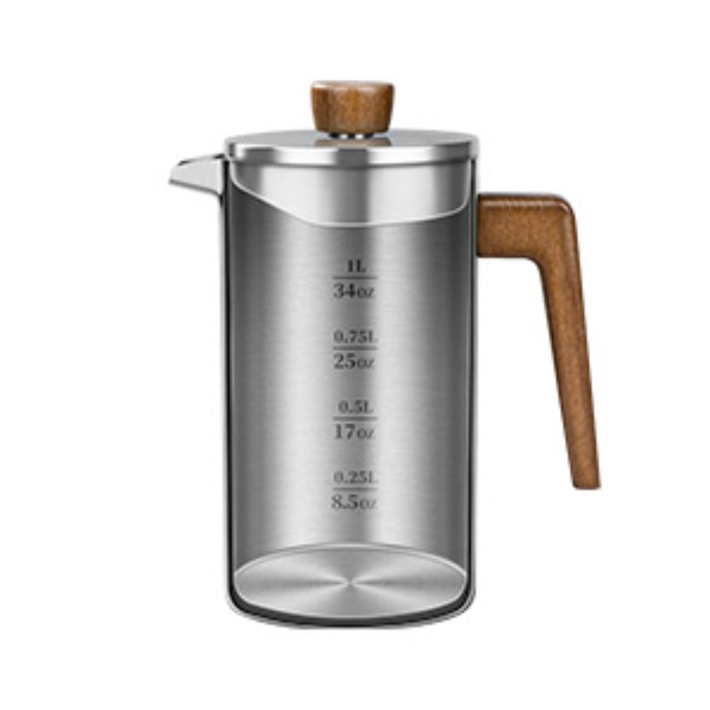 JUSTINLAU 1000ml Stainless Ste - đánh giá và giá Coffee Tea Pot