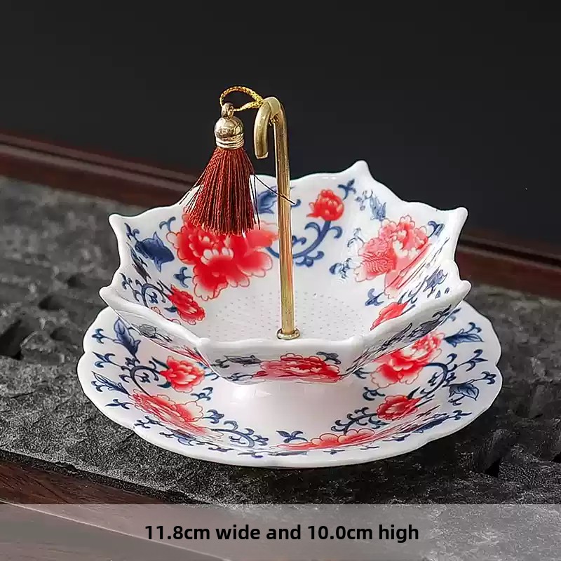 Chinese Blue White Porcelain U - đánh giá và giá Coffee Tea Leaf