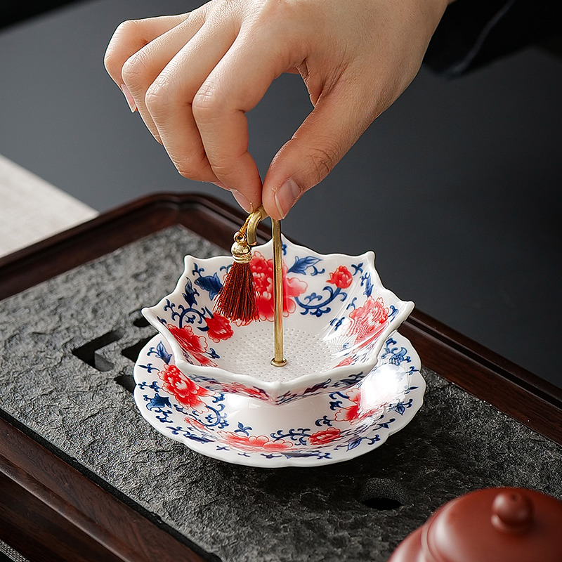Chinese Blue White Porcelain U - đánh giá và giá Coffee Tea Leaf