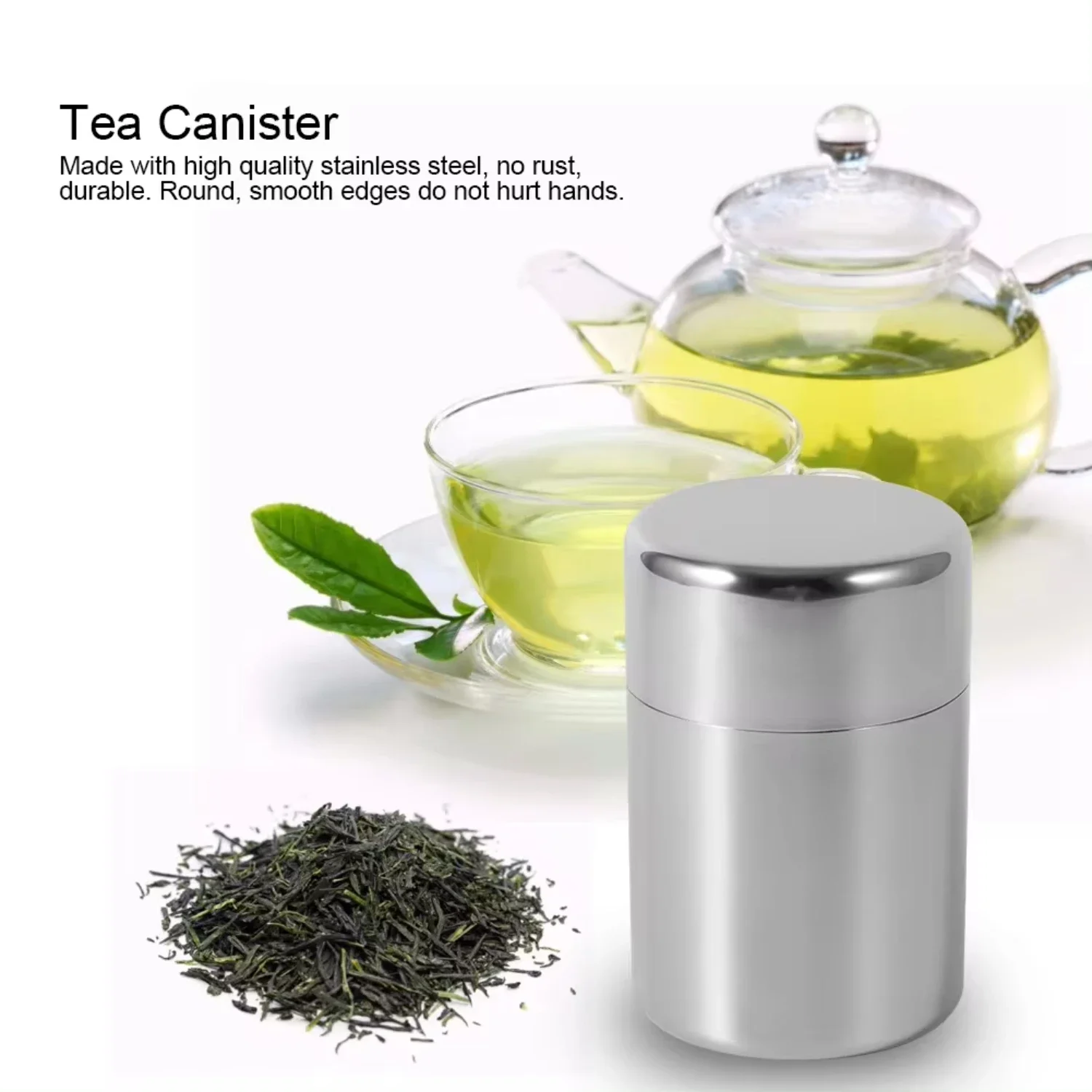 Stainless Steel Tea Leaf Tins  - đánh giá và giá Coffee Tea Leaf