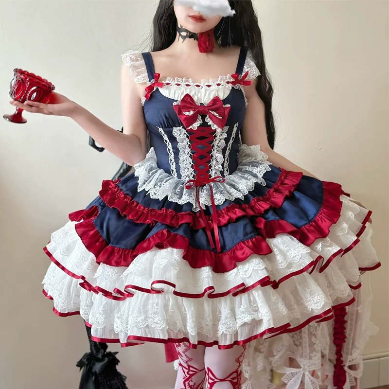 Japanese Sweet Lolita JSK Dres - đánh giá và giá Coffee Tea Weight Loss