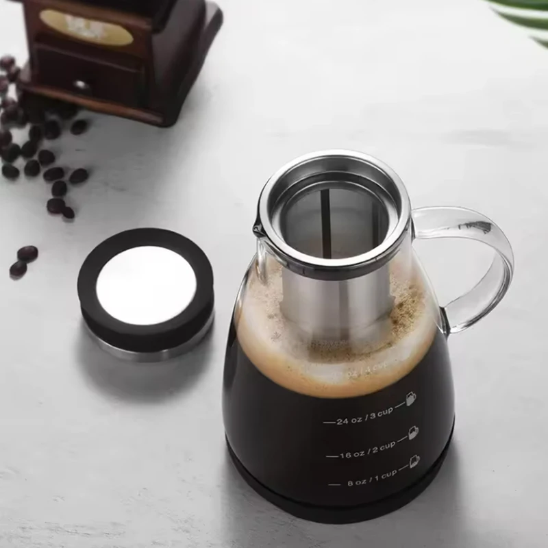 960ml Espresso Ice Drip Maker  - đánh giá và giá Coffee Tea Pot