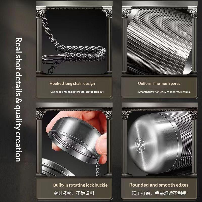 Stainless Steel Fine Mesh Tea  - đánh giá và giá Coffee Tea Leaf